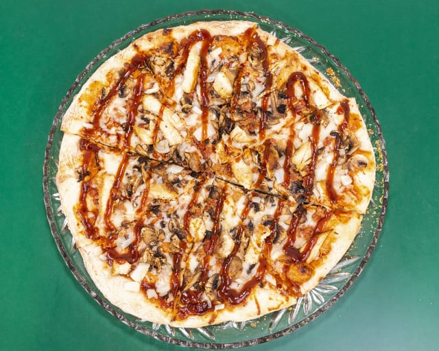 BBQ Pizza.