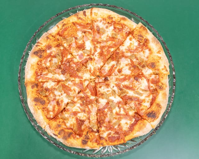 Meat Lovers Pizza.