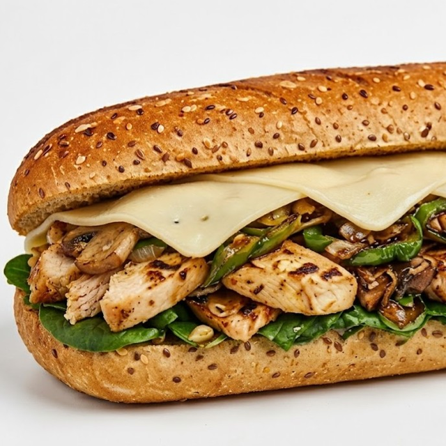 Chicken Philly Sub.