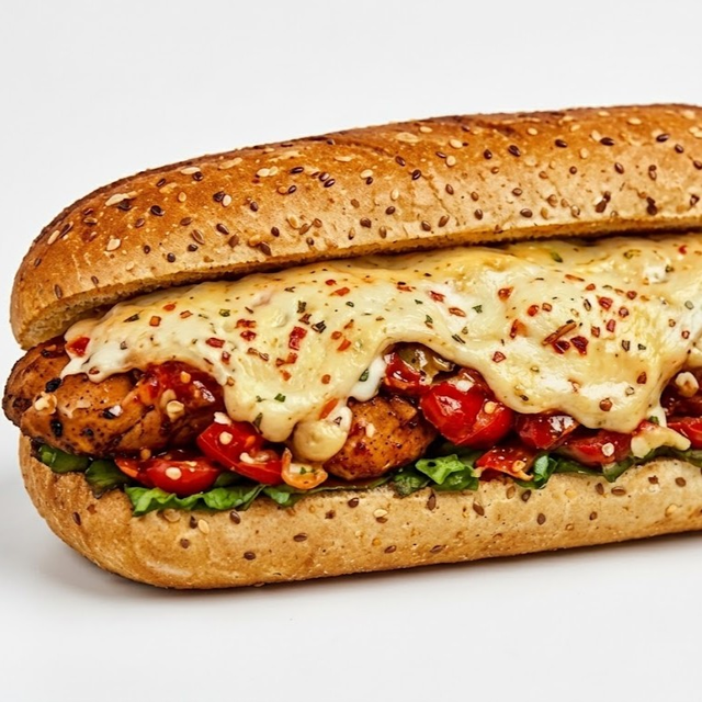 Chicken Parmesan Sub.