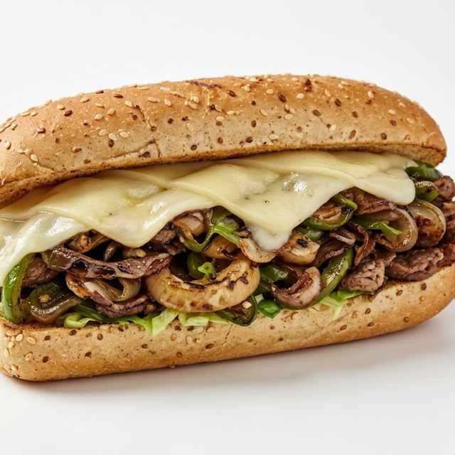 Philly Cheesesteak Sub.